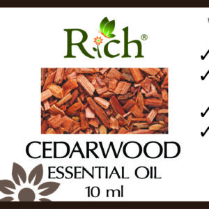 Rich® CEDARWOOD OIL 10 ml_Label