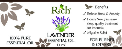 AROMA_111_EO_LAVENDER 10 ml_Label