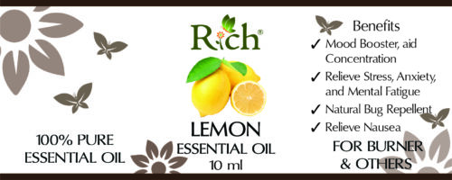 AROMA_111_EO_LEMON 10 ml_Label