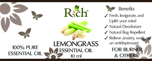 AROMA_111_EO_LEMONGRASS 10 ml_Label AROMA_111_EO_LEMONGRASS 10 ml_Label