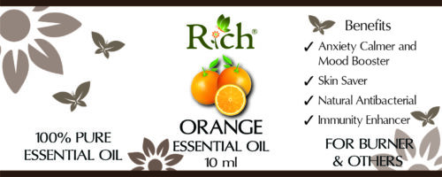 AROMA_111_EO_ORANGE 10 ml_Label AROMA_111_EO_ORANGE 10 ml_Label