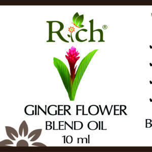 Rich® GINGER FLOWER BLEND OIL 10 ml_Label