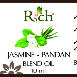 Rich® JASMINE PANDAN BLEND OIL 10 ml_Label