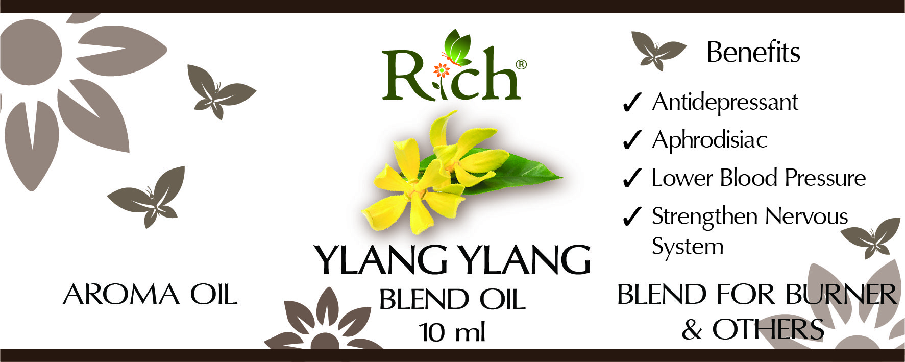 AROMA_112_BO_YLANG YLANG 10 ml_Label AROMA_112_BO_YLANG YLANG 10 ml_Label