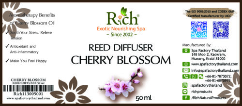 AROMA_113_R-DIFF 50 ml_CHERRY BLOSSOM_Label AROMA_113_R-DIFF 50 ml_CHERRY BLOSSOM_Label