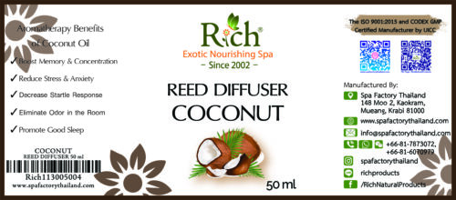 AROMA_113_R-DIFF 50 ml_COCONUT_Label AROMA_113_R-DIFF 50 ml_COCONUT_Label