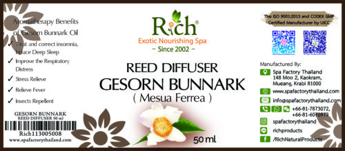 AROMA_113_R-DIFF 50 ml_GESORN BUNNARK_Label