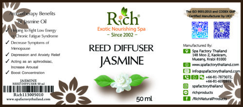 AROMA_113_R-DIFF 50 ml_JASMINE FLOWER_Label
