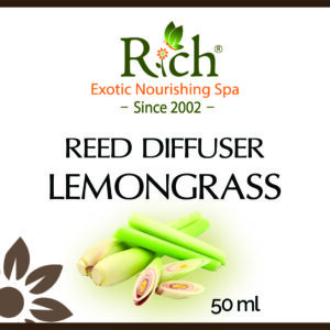 Rich® LEMONGRASS REED DIFFUSER 50 ml_Label