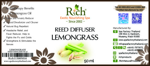 AROMA_113_R-DIFF 50 ml_LEMONGRASS_Label