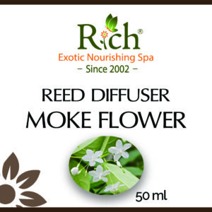 Rich® MOKE FLOWER REED DIFFUSER 50 ml_Label