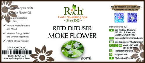 AROMA_113_R-DIFF 50 ml_MOKE FLOWER_Label AROMA_113_R-DIFF 50 ml_MOKE FLOWER_Label