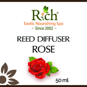 Rich® ROSE REED DIFFUSER 50 ml_Label