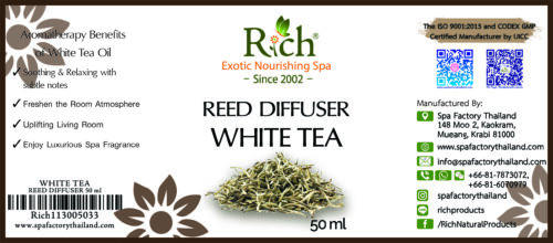 AROMA_113_R-DIFF 50 ml_WHITE TEA_Label AROMA_113_R-DIFF 50 ml_WHITE TEA_Label