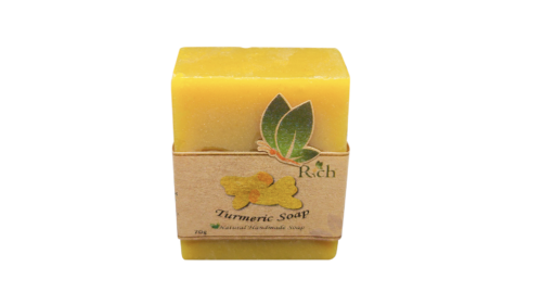 BATH_121_CP-SOAP-70g_ACNE-SKIN DISORDER_TURMERIC_Front