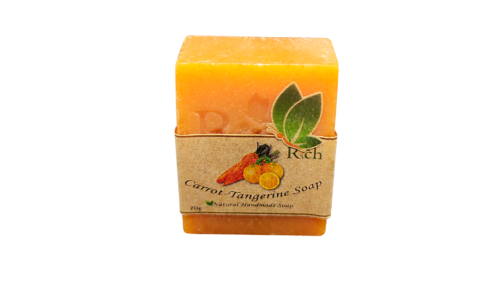 BATH_121_CP-SOAP-70g_BRIGHTENING-SKIN BLEMISH_CARROT-TANGERINE_Front BATH_121_CP-SOAP-70g_BRIGHTENING-SKIN BLEMISH_CARROT-TANGERINE_Front